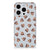 TPU bumper voor iPhone 15 Pro Max Poep Emojis met schattige poep emoji's 💩 op een doorzichtig hoesje.