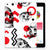 Tablet BackCover Apple iPad 9.7 2018 | 2017 Skull Red