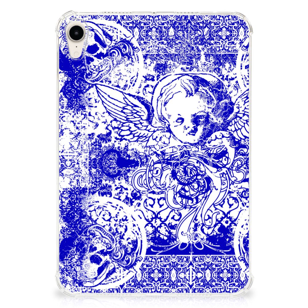 Tablet BackCover Apple iPad mini 6 (2021) Angel Skull Blauw - B2C Telecom