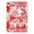 Tablet BackCover Apple iPad mini 6 (2021) Angel Skull Rood - B2C Telecom