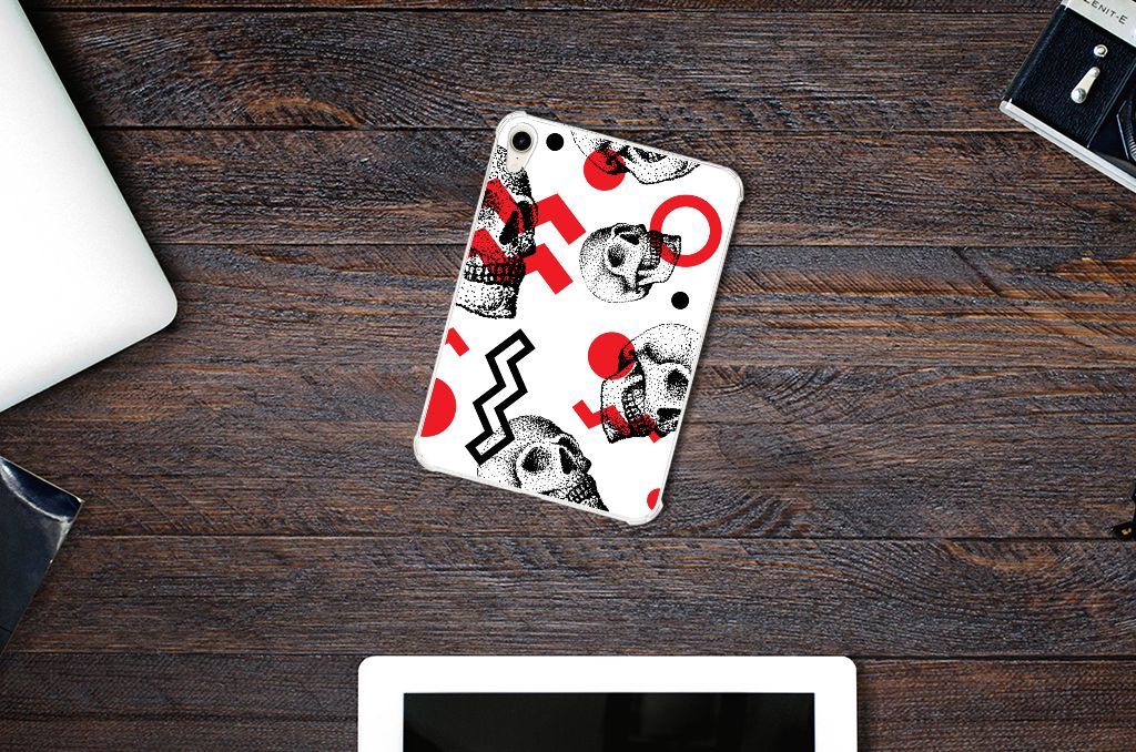 Tablet BackCover Apple iPad mini 6 (2021) Skull Red - B2C Telecom