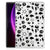 Tablet BackCover Lenovo Tab P11 Gen 2 Silver Punk met stoer design van sterren, bliksem en doodshoofden.