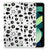 Tablet BackCover iPad Air (2020/2022) 10.9 inch Silver Punk met opvallende ontwerpen van sterren, bliksem en schedels.