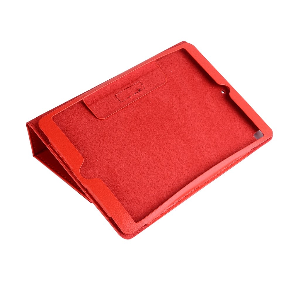 Tablet Hoes iPad 10.2 (2019) Book Cover Rood met Standaard