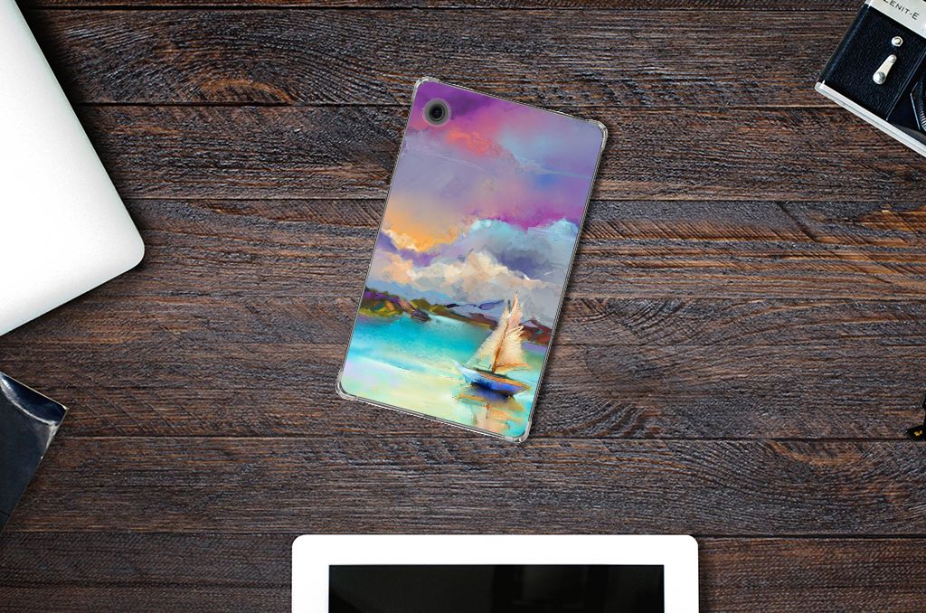 Samsung Galaxy Tab A9 Tablethoes Boat vooraanzicht.