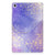 Tablethoes voor Lenovo Tab M10 Plus (3e generatie) Watercolor Paars met prachtig paars en gouden design ✨