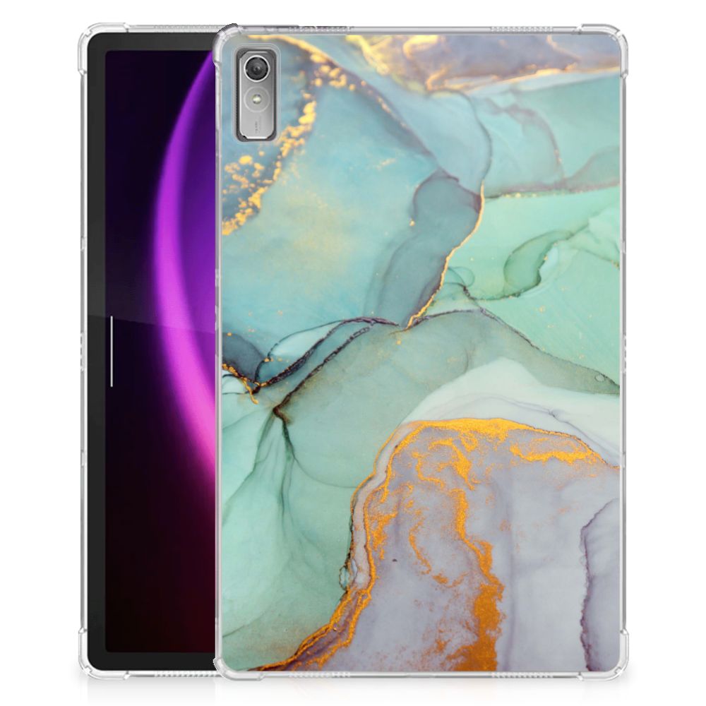 Tablethoes voor Lenovo Tab P11 Gen 2 Watercolor Mix, kleurrijk design met marmer-effect voor unieke uitstraling 🌊