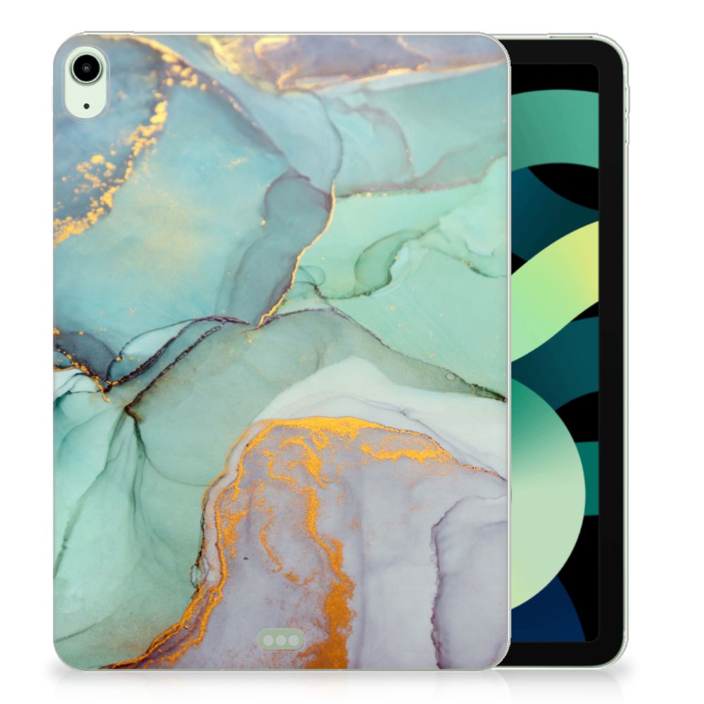 Tablethoes voor iPad Air (2020/2022) 10.9 inch Watercolor Mix achterkant