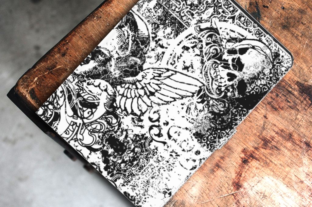 Tablettasje iPad Air (2020/2022) 10.9 inch Skulls Angel