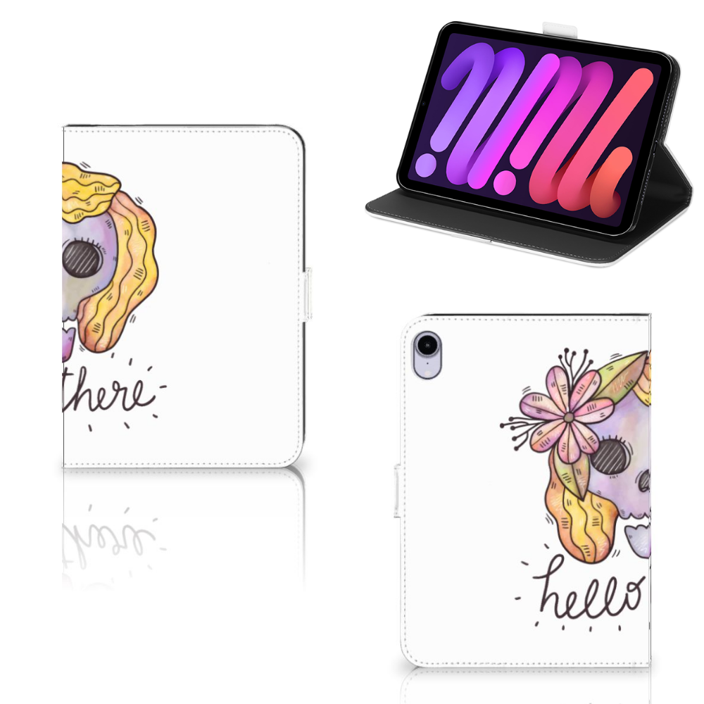 Tablettasje iPad Mini 6 (2021) Boho Skull
