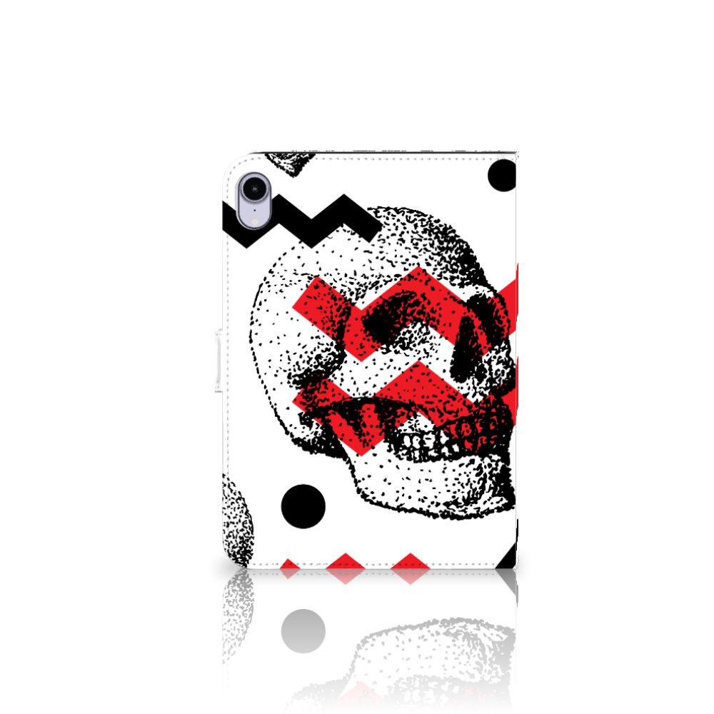 Tablettasje iPad Mini 6 (2021) Skull Red