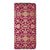 Telefoon Hoesje Motorola Moto E20 Barok Pink barok design aanzicht