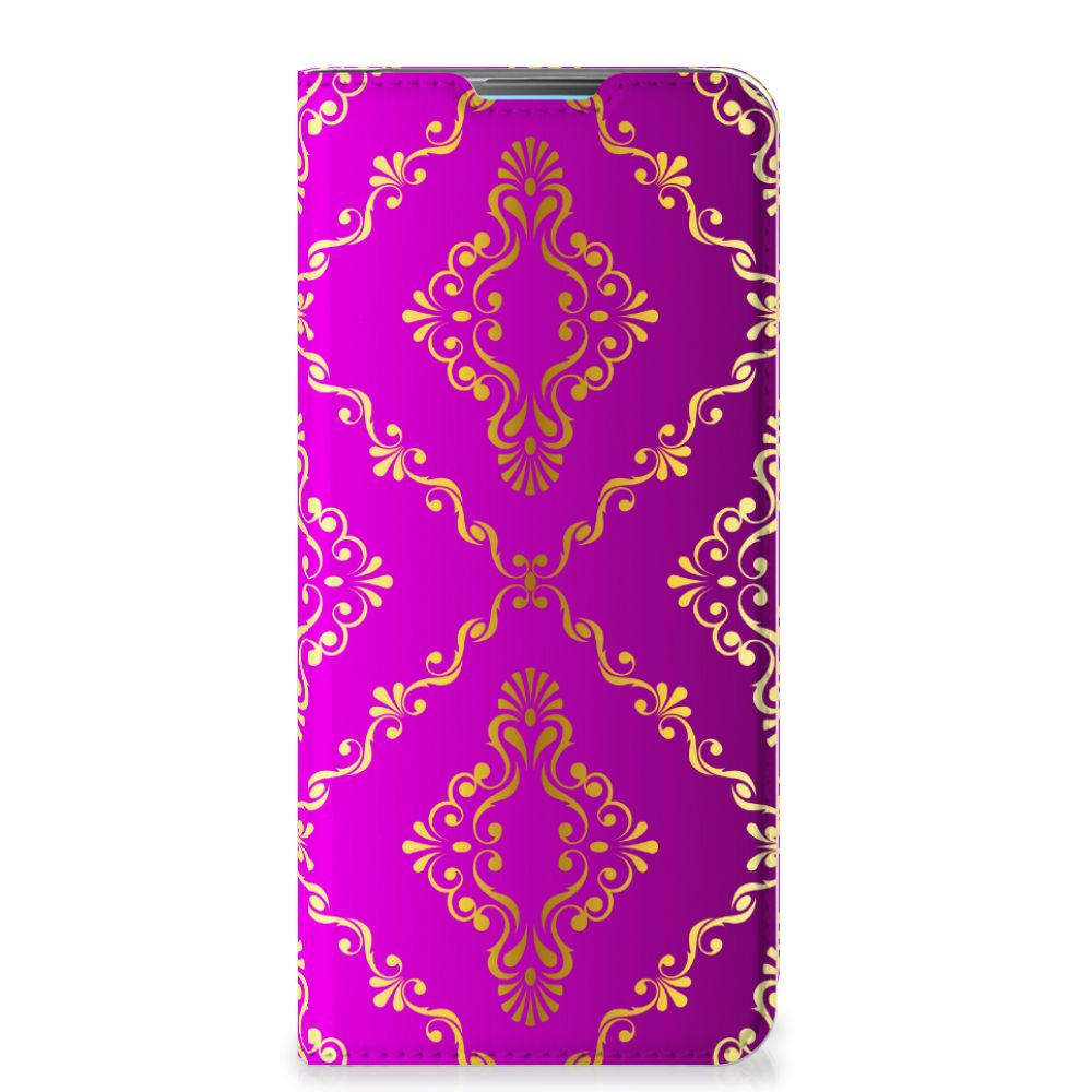 Telefoon Hoesje OPPO A52 | A72 Barok Roze design barok roze voorkant