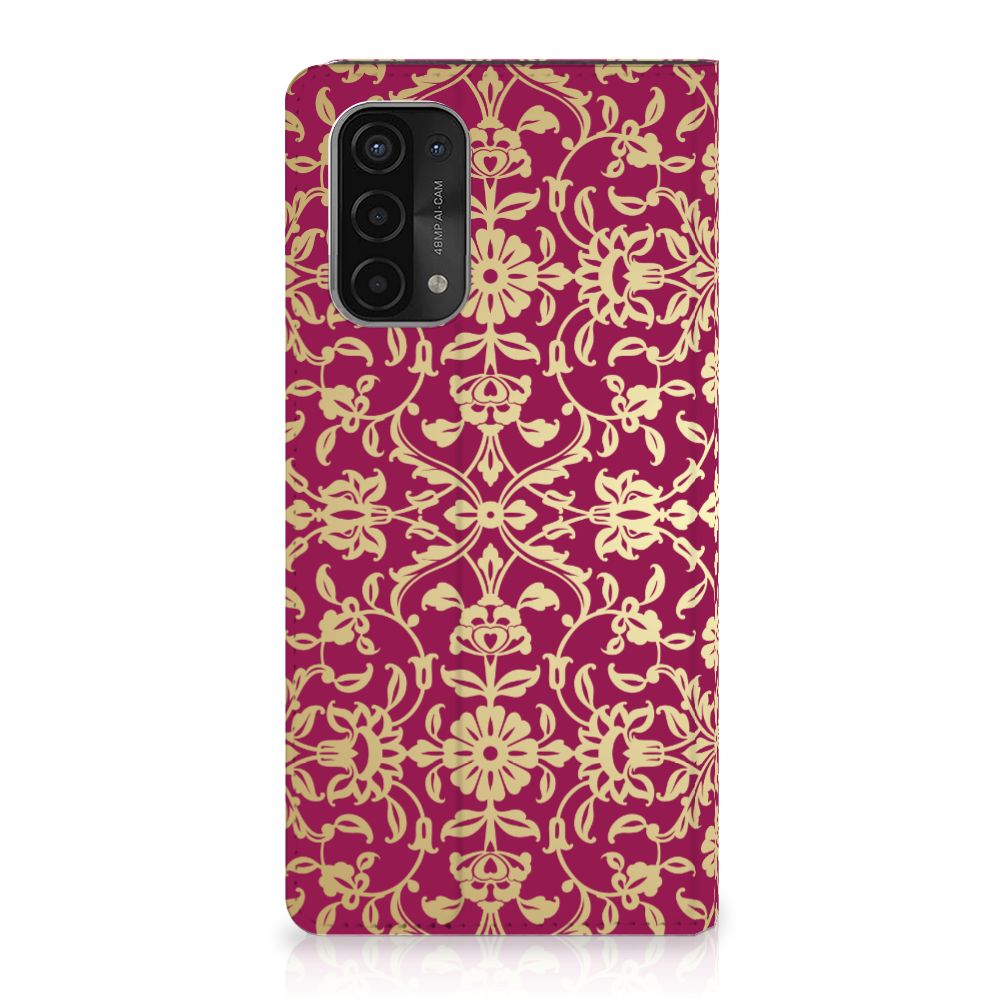 Telefoon Hoesje OPPO A54 5G | A74 5G | A93 5G Barok Pink - B2C Telecom
