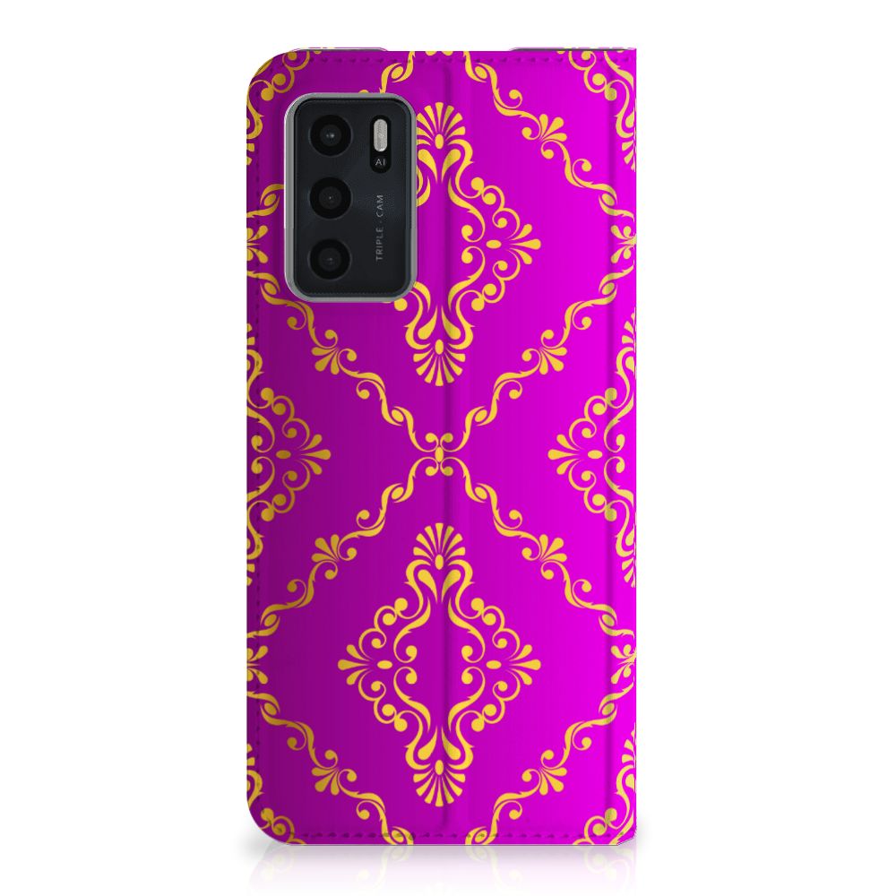 Telefoon Hoesje OPPO A54s | A16 | A16s Barok Roze - B2C Telecom