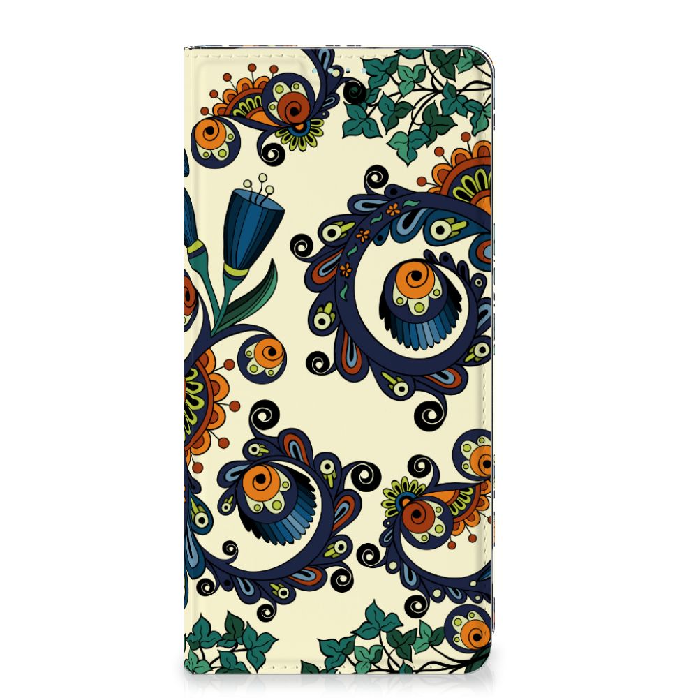 Telefoon Hoesje OnePlus Nord 3 Barok Flower design Barok Flower voorkant