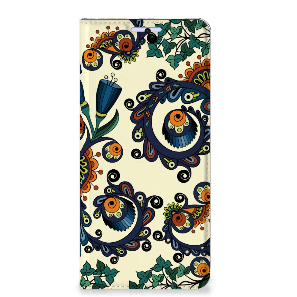 Telefoon Hoesje Xiaomi 11T | Xiaomi 11T Pro Barok Flower barok bloemen design vooraanzicht