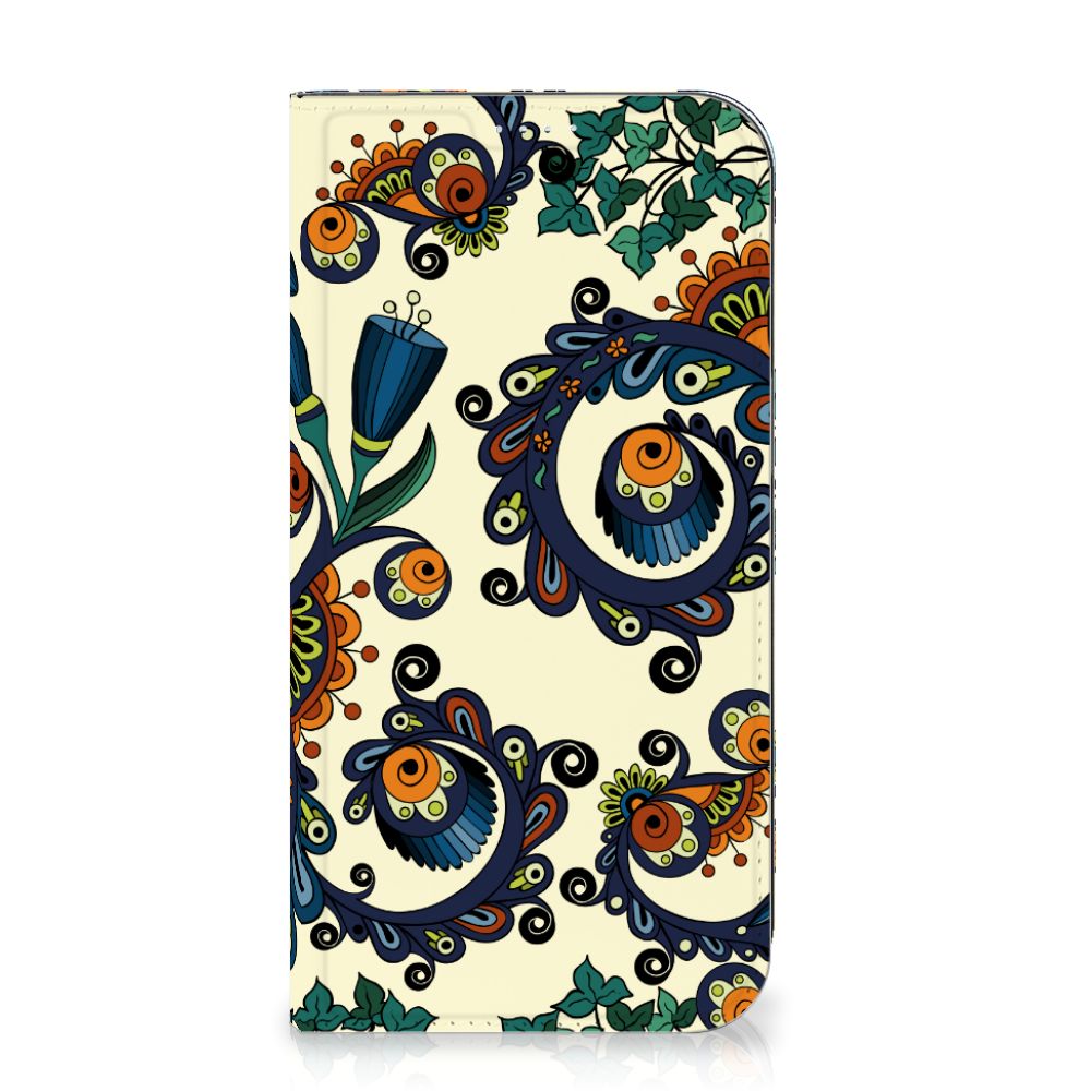 iPhone 15 Plus Telefoon Hoesje iPhone 15 Plus Barok Flower voorkant