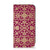Telefoon Hoesje iPhone 15 Pro Barok Pink met een elegant barokpatroon in goud op een roze achtergrond.