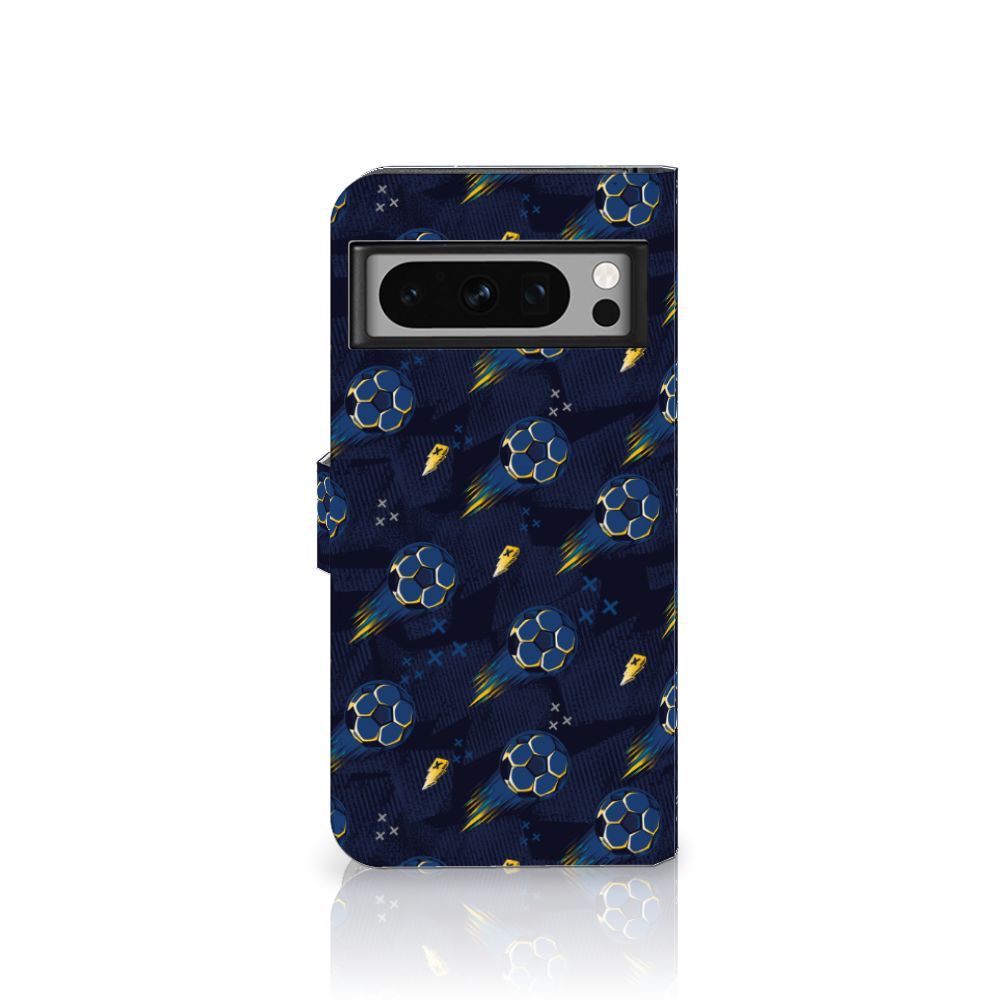 Google Pixel 8 Pro Telefoon Hoesje voor Google Pixel 8 Pro Voetbal design voetbal aanzicht