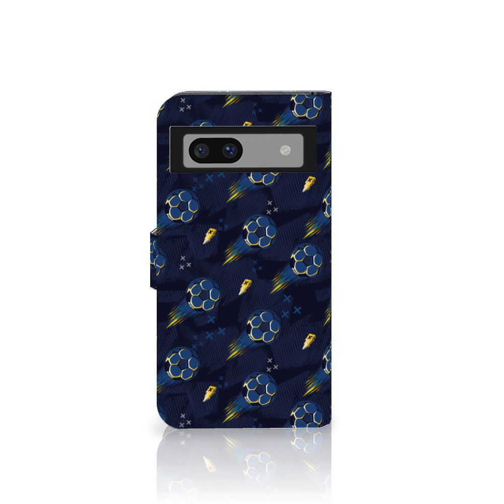 Google Pixel 8A Telefoon Hoesje Voetbal design voorkant