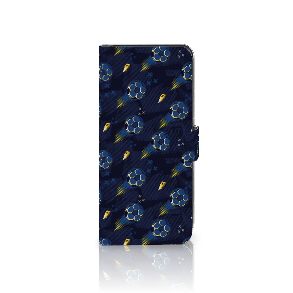 Motorola Moto G14 Telefoon Hoesje Voetbal design voorkant