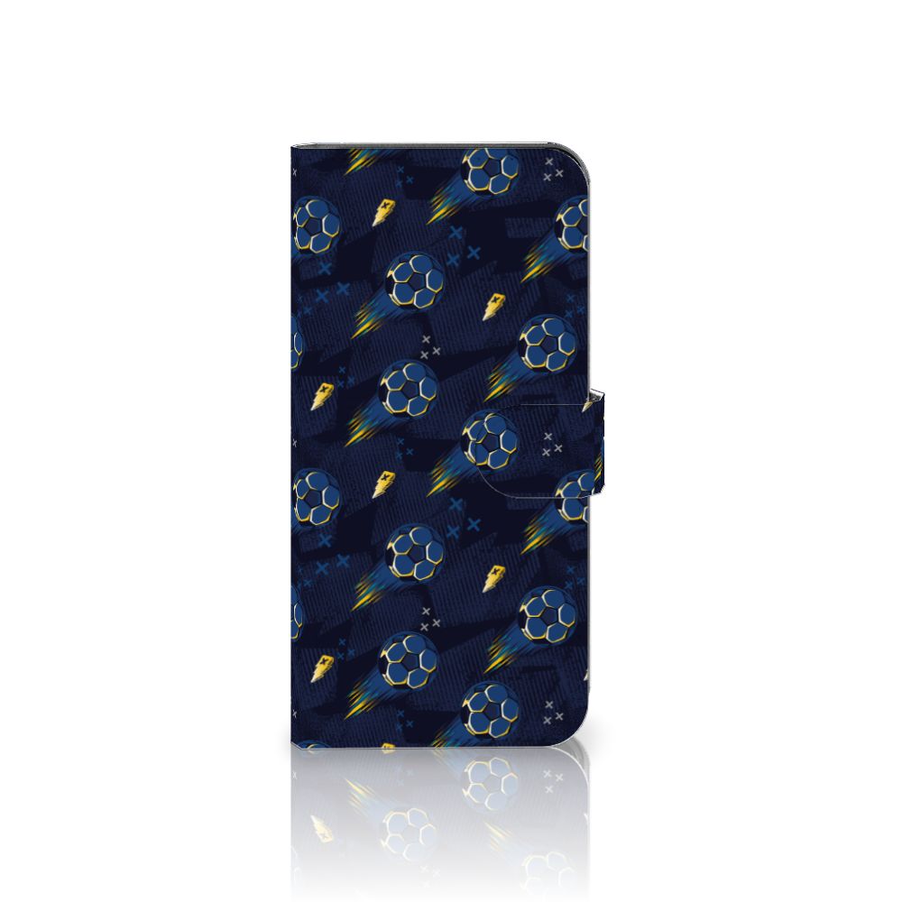 Motorola Moto G62 5G Telefoon Hoesje Voetbal voorkant