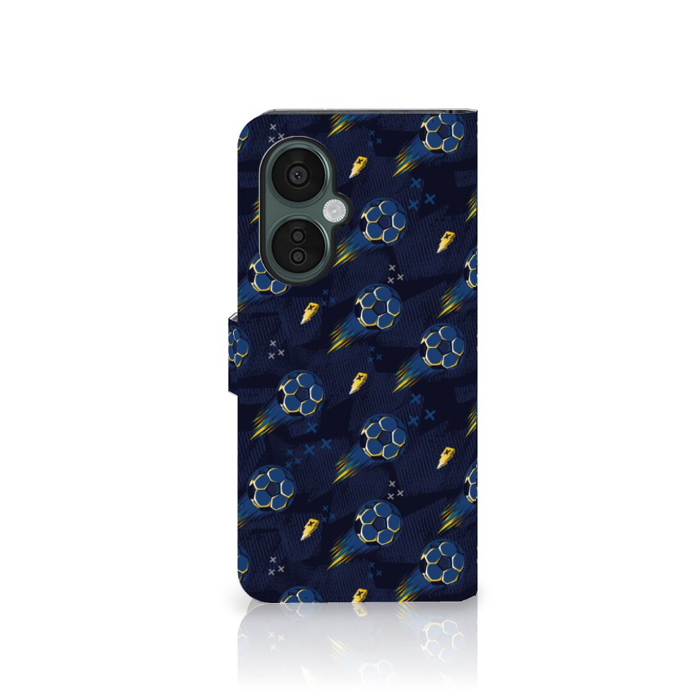OnePlus Nord CE 3 Lite Telefoon Hoesje Voetbal aanzicht