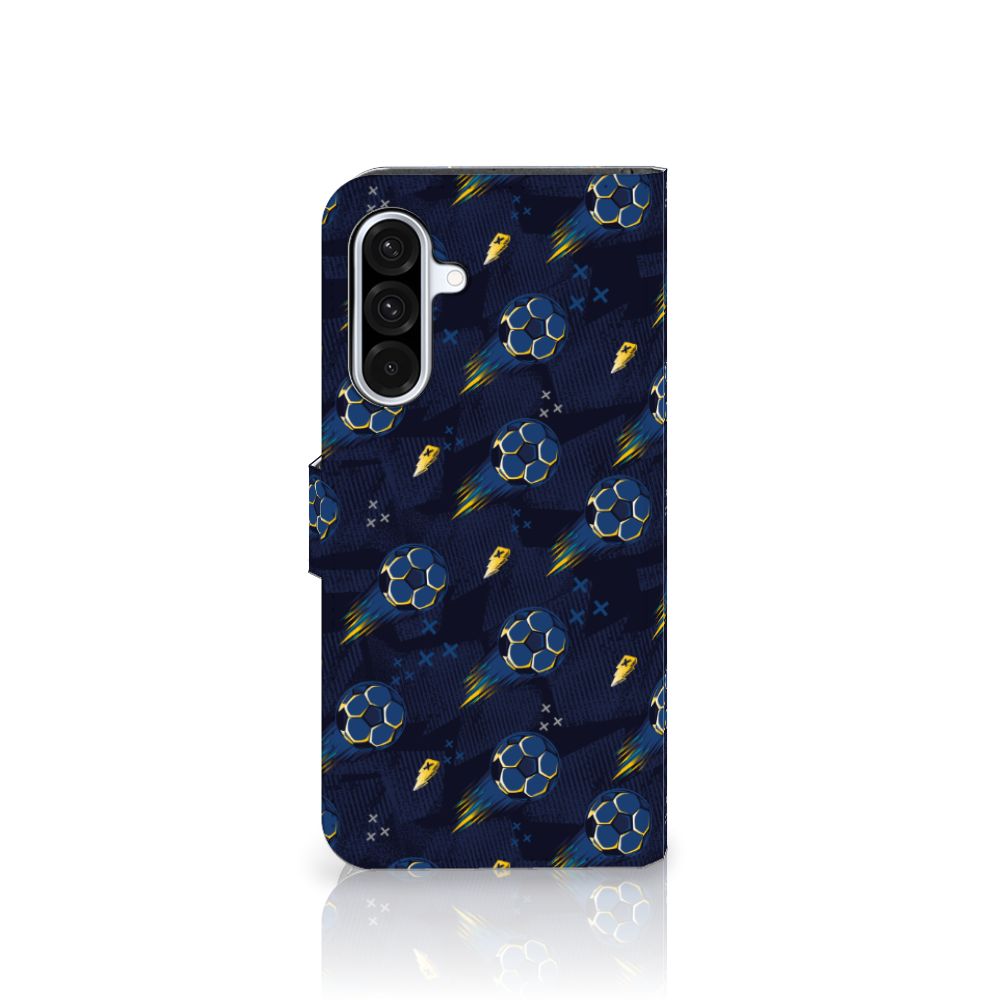 Samsung Galaxy A36 Telefoon Hoesje Voetbal design vooraanzicht