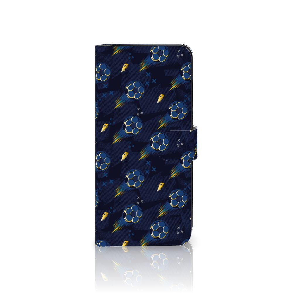 Samsung Galaxy M54 Telefoon Hoesje Voetbal design voorzijde