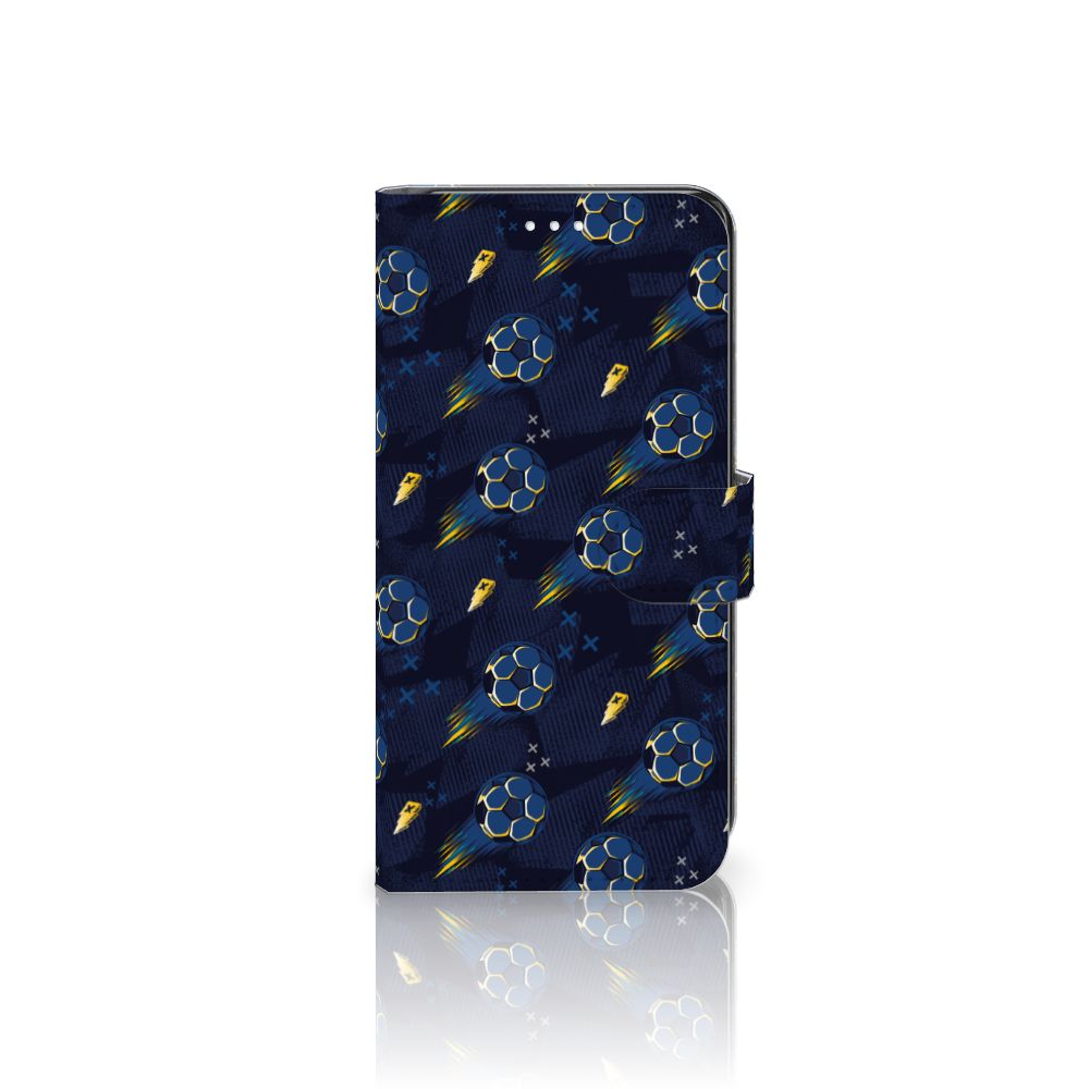Samsung Galaxy S21 FE Telefoon Hoesje Voetbal design voetbal aanzicht