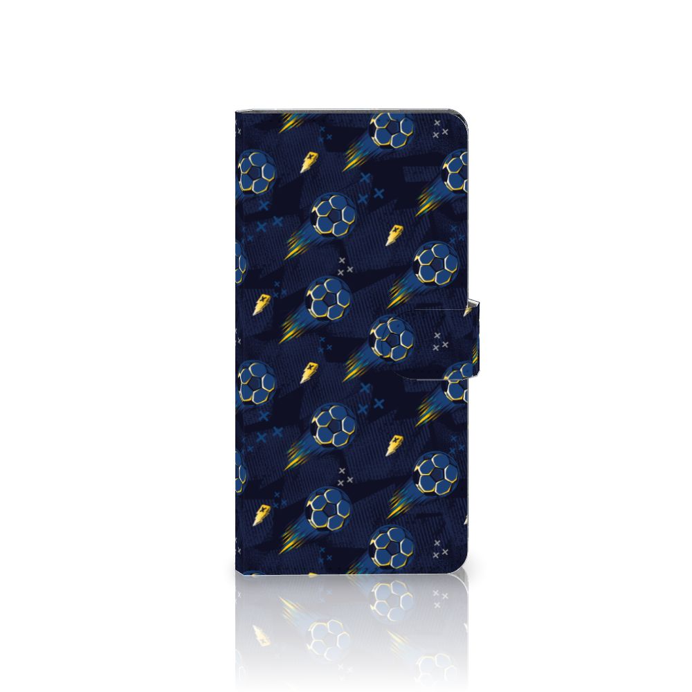 Samsung Galaxy S23 Ultra Telefoon Hoesje Voetbal design voorkant