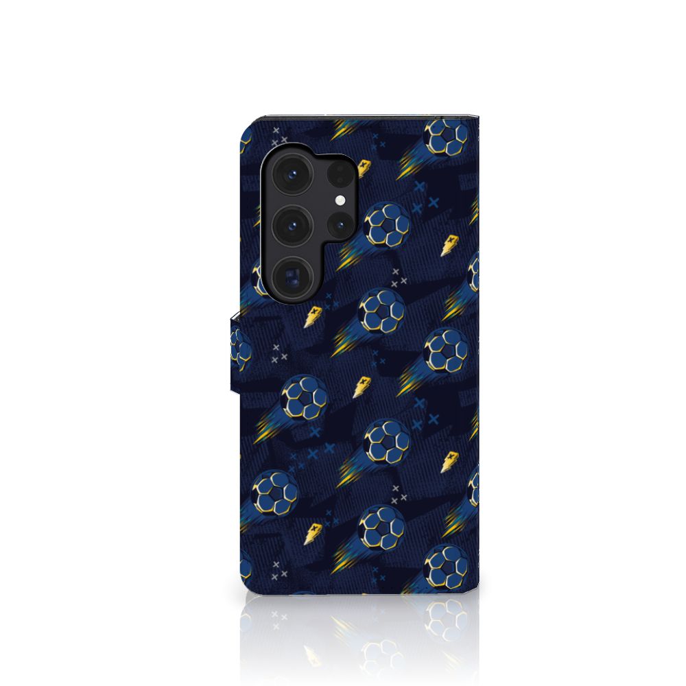 Telefoon Hoesje voor Samsung Galaxy S24 Ultra Voetbal met kleurrijk ontwerp voor bescherming en uitstraling ⚽️