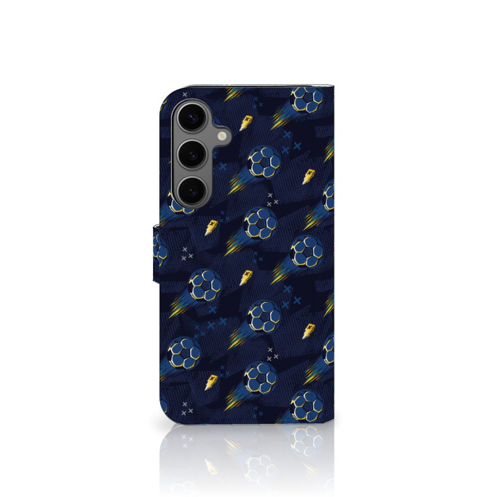 Samsung Galaxy S25 Plus Telefoon Hoesje Voetbal design voorzijde