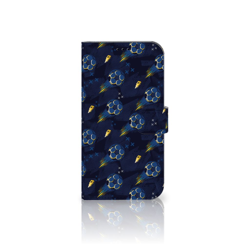 Telefoon Hoesje voor iPhone 14 Plus Voetbal met sportieve ontwerp van ballen en sterren 🌟