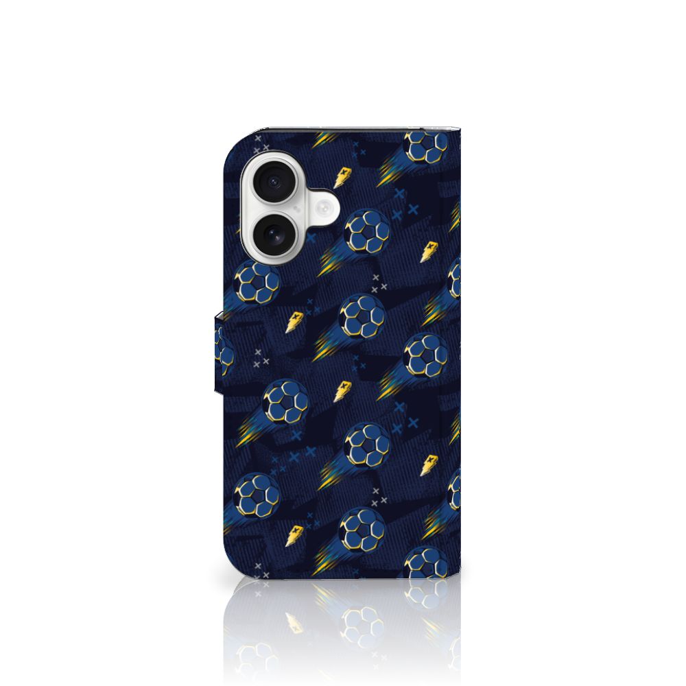 iPhone 16 Telefoon Hoesje Voetbal design voetbal aanzicht