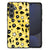 Samsung Galaxy S24 FE Telefoonhoesje Punk Geel skulls design voorkant