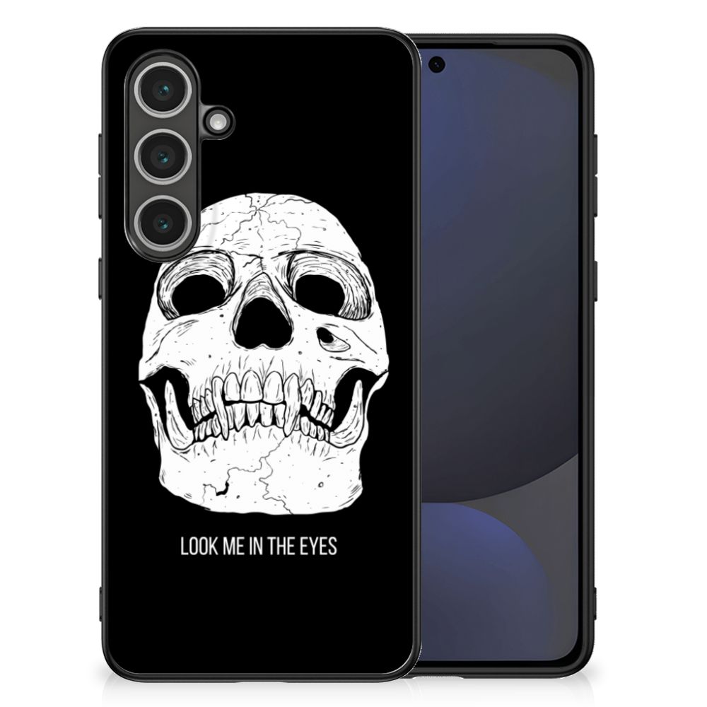 Samsung Galaxy S24 FE Telefoonhoesje Skull Eyes voorkant