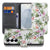 Samsung Galaxy S26 Plus Telefoonhoesje Flamingo Palms Book Case Zijkant .