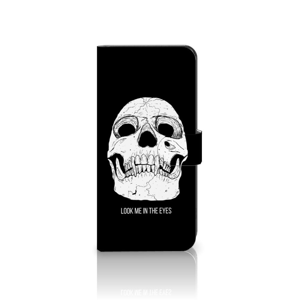 OPPO Find X6 Telefoonhoesje met Naam Skull Eyes voorzijde