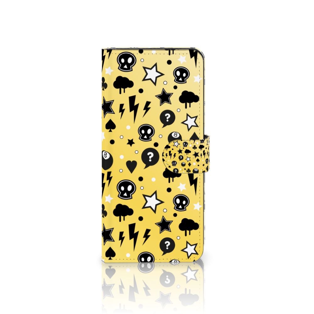 OPPO Reno8 T 4G Telefoonhoesje met Naam Punk Geel voorkant