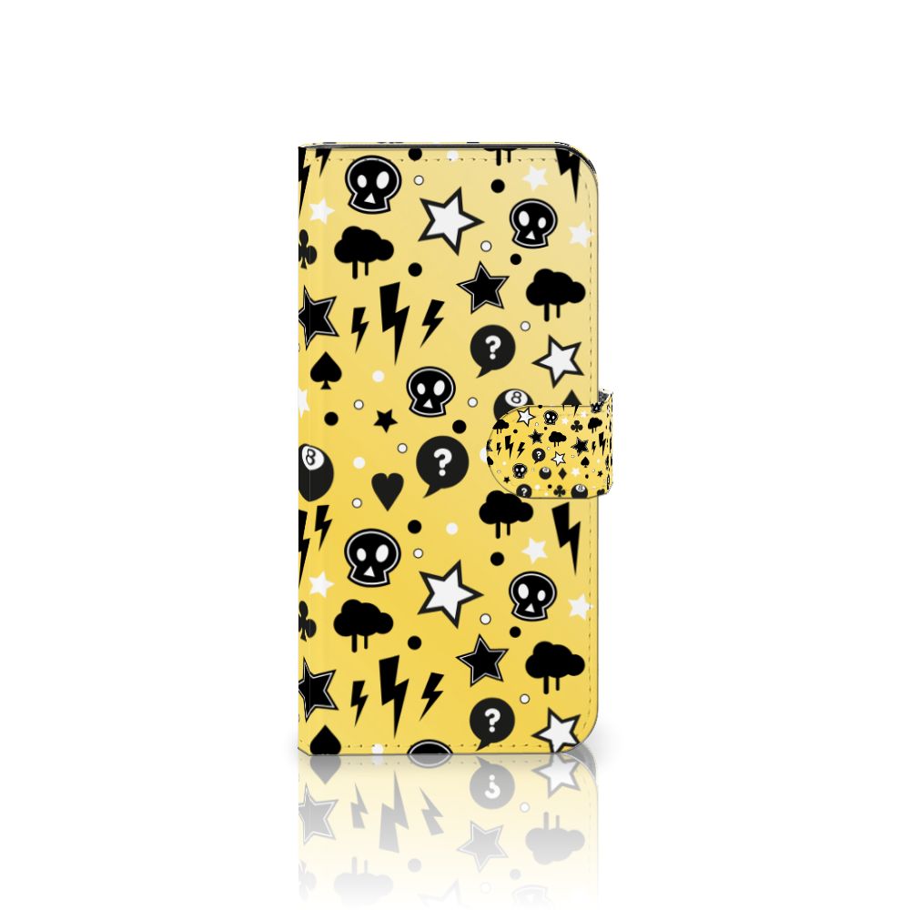 Telefoonhoesje met Naam Samsung Galaxy A15 Punk Geel