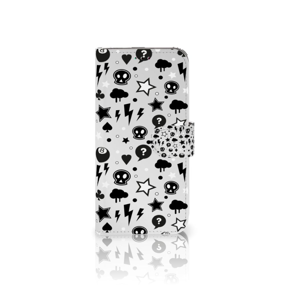 Telefoonhoesje met Naam Samsung Galaxy A40 Silver Punk