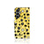 Samsung Galaxy S24 FE Telefoonhoesje met Naam Punk Geel design zijaanzicht