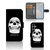 Samsung Galaxy S25 Telefoonhoesje met Naam Skull Eyes voorkant zijkant