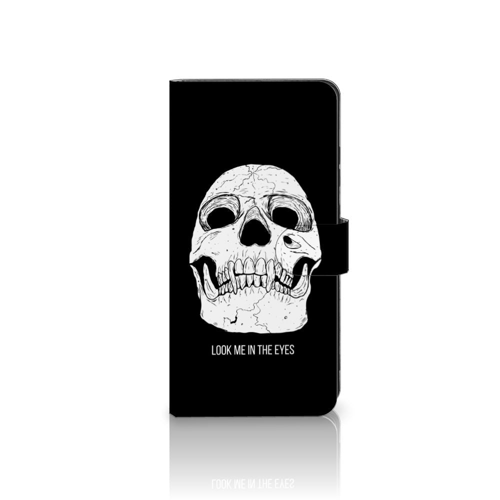 Samsung Galaxy S25 Ultra Telefoonhoesje met Naam Skull Eyes voorkant