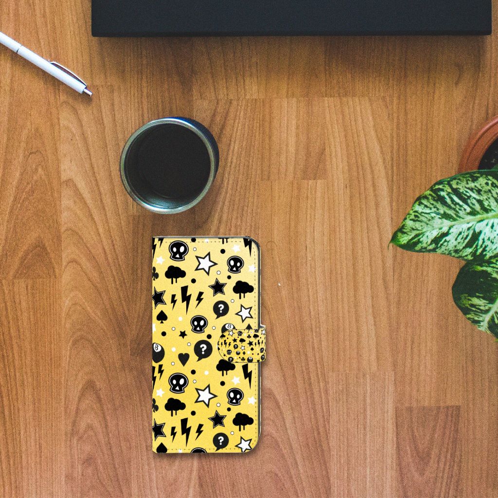 Telefoonhoesje met Naam Xiaomi Poco X5 Pro | Note 12 Pro 5G Punk Geel met uniek design en gebruiksgemak 🌟