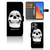 Xiaomi Redmi 12 Telefoonhoesje met Naam Skull Eyes voorkant zijkant binnenkant