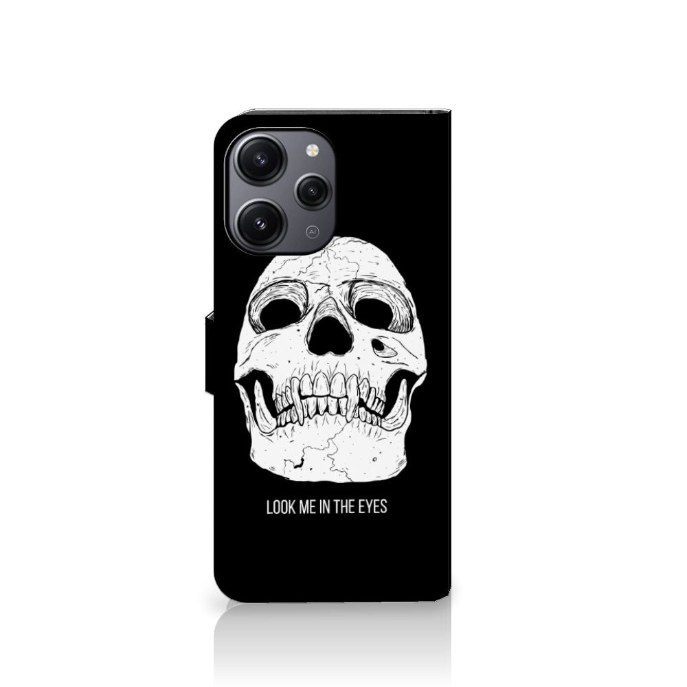 Xiaomi Redmi 12 telefoonhoesje met Naam Skull Eyes voorkant