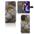 Telefoonhoesje met Pasjes Xiaomi Poco F5 Britse Korthaar met een dicht beeld van een Britse korthaar kat.